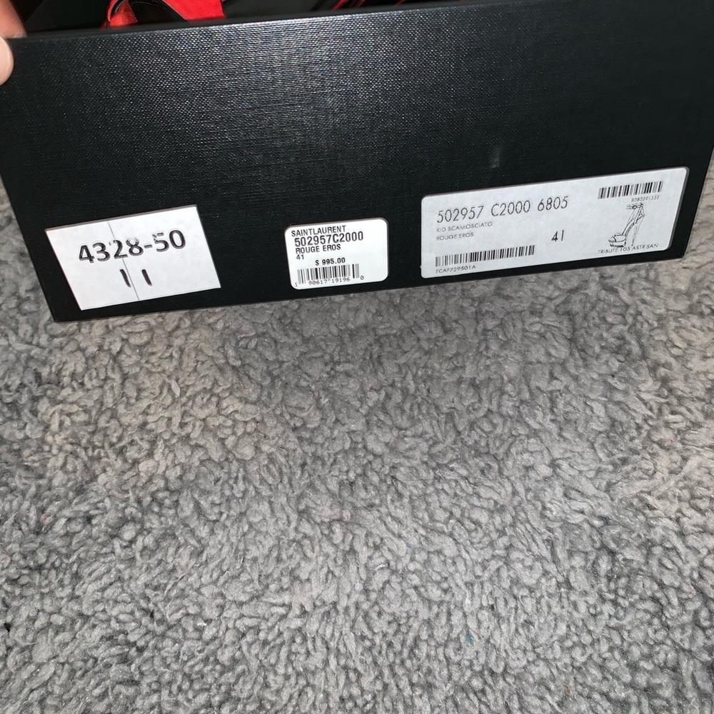 Saint Laurent Shoes Worn Once - Picture 2 of 3